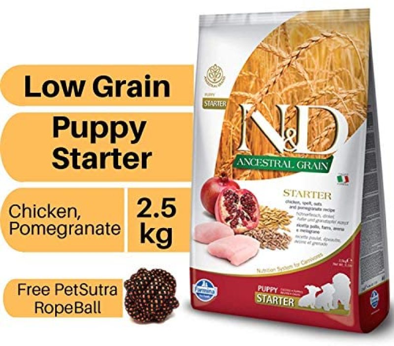 Farmina - N&D ANCESTRAL GRAIN DOG CHICKEN, STARTER PUPPY 2.5KG