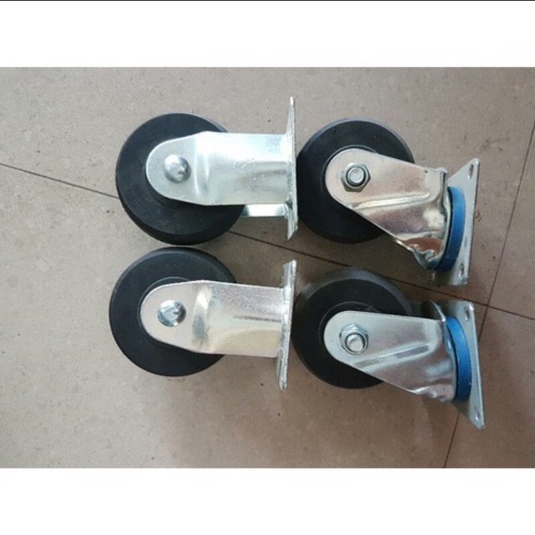 Bộ 4 bánh xe đẩy 125x38 bx