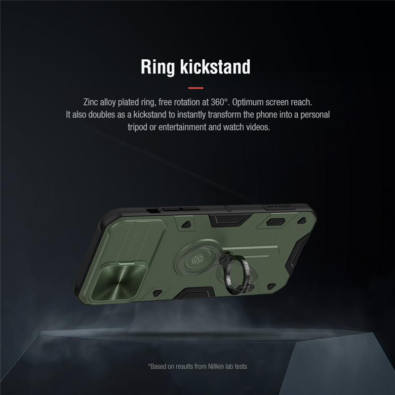 [ỐP CHỐNG SỐC BẢO VỆ CAMERA] iPhone 13/ 13 Pro/ 13 Pro Max Camshield Armor Nillkin