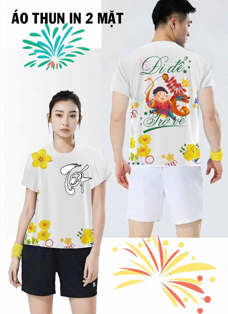 ÁO THUN TẾT 2025 THIẾT KẾ TẠI SHOP - DX10