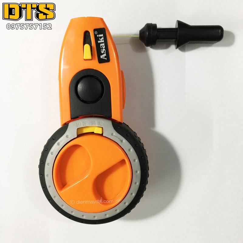 Búng mực tự động Asaki 15m - Bật mực Asaki (Tặng lọ mực)