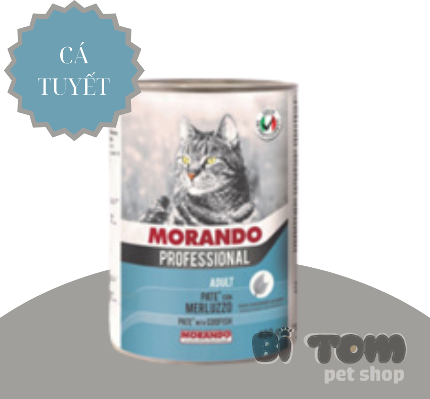 PATE CHO MÈO MORANDO 400G - NHIỀU VỊ