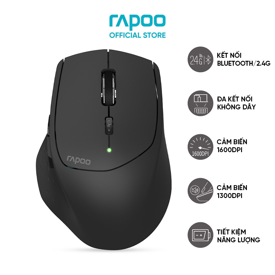 Chuột không dây Rapoo MT550