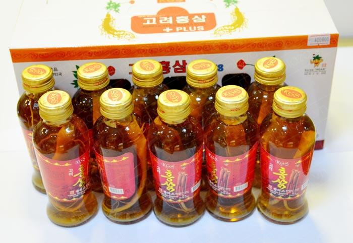 [HCM]Nước uống hồng sâm KGS có củ cao cấp hàn quốc