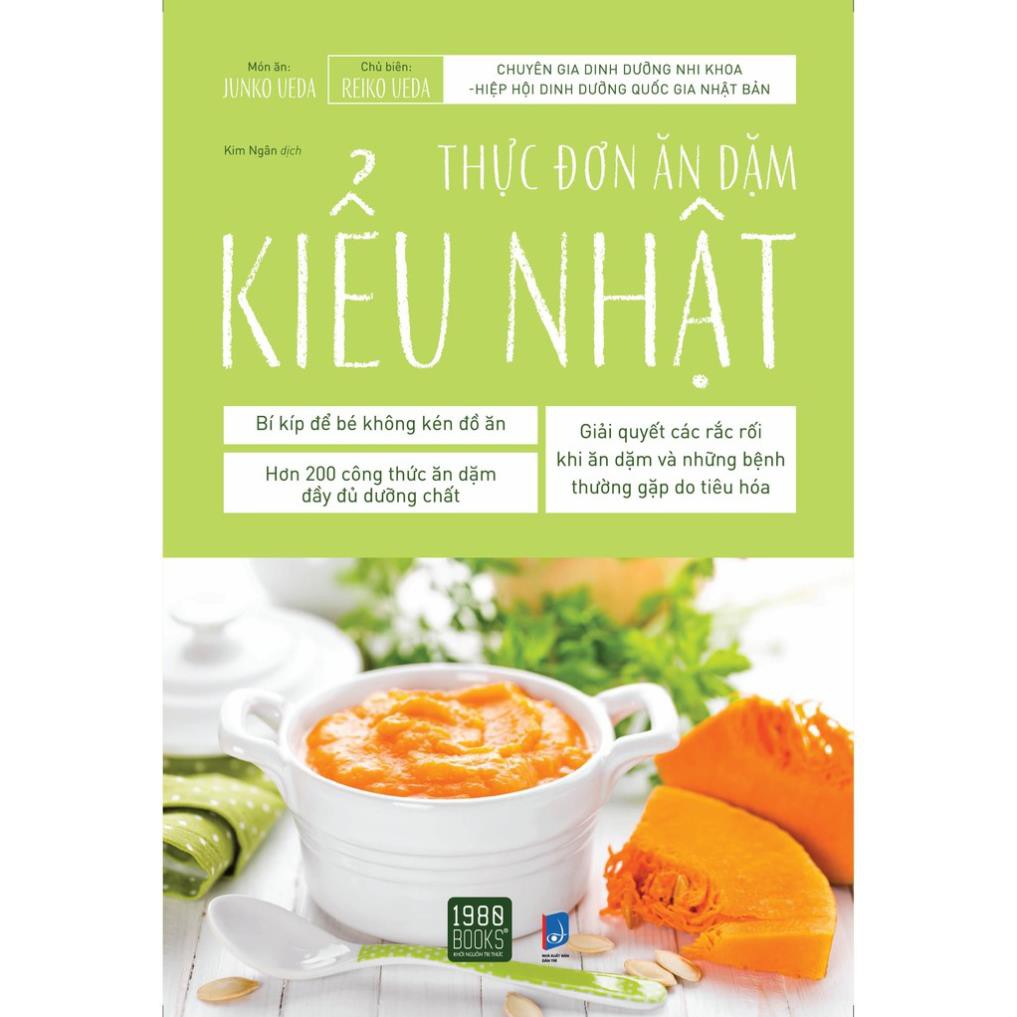 Sách - thực đơn ăn dặm kiểu nhật