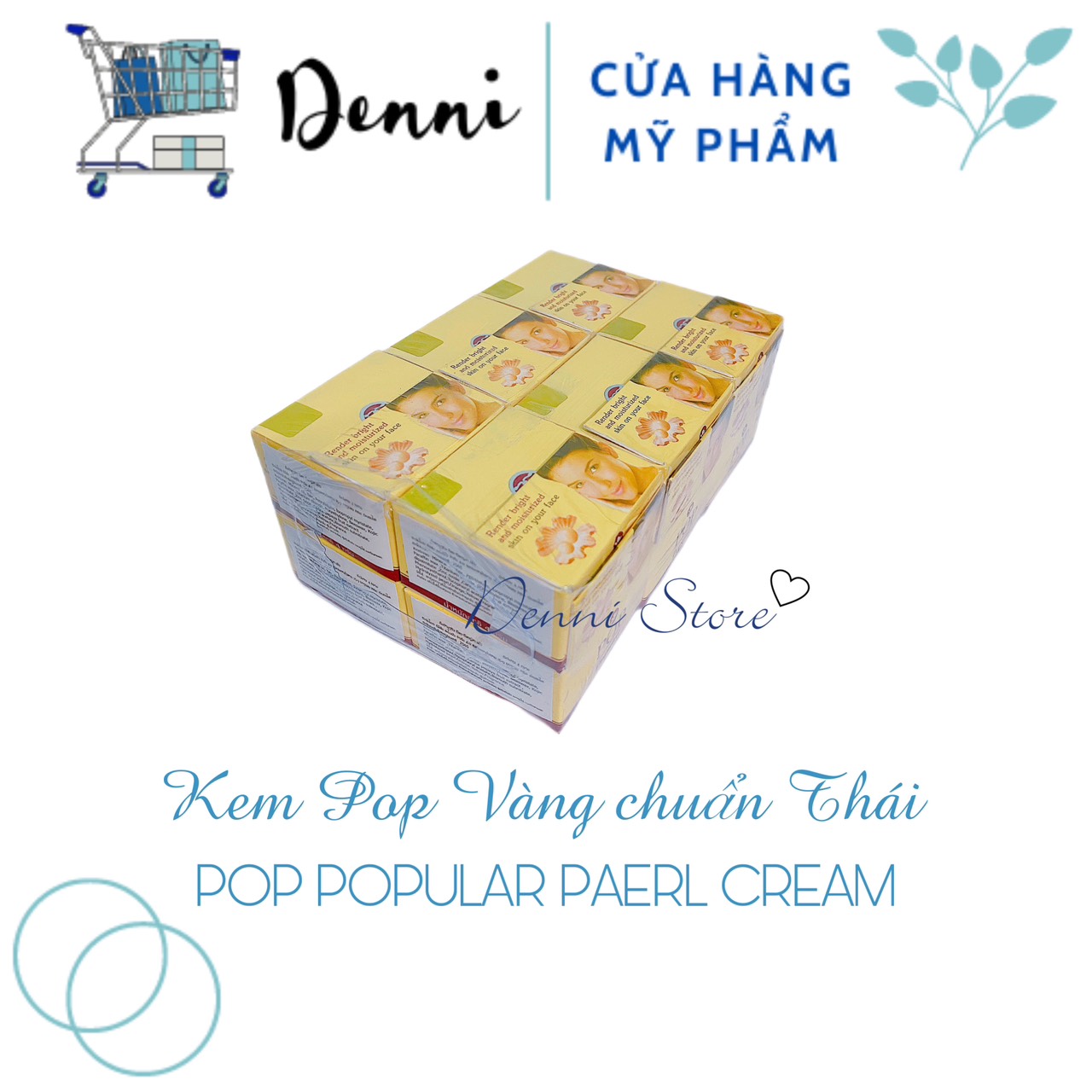 [Hcm]Wholesale 1 Lot of Thai Yellow Pop Ice Cream 4g (12 Boxes)