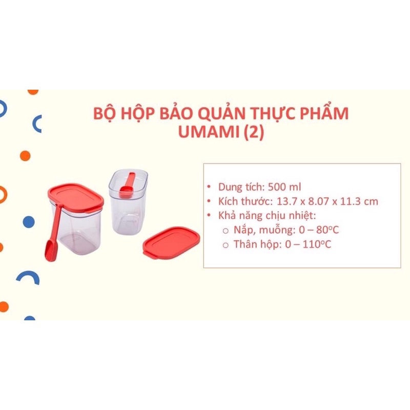Bộ hộp BQTP Umami (2 hộp)
