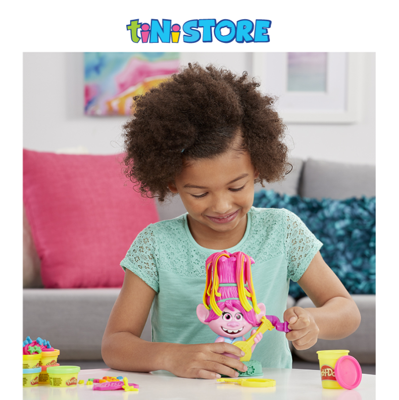 Bộ đồ chơi Hasbro đất nặn công chúa Poppy Trolls Play Doh E7022