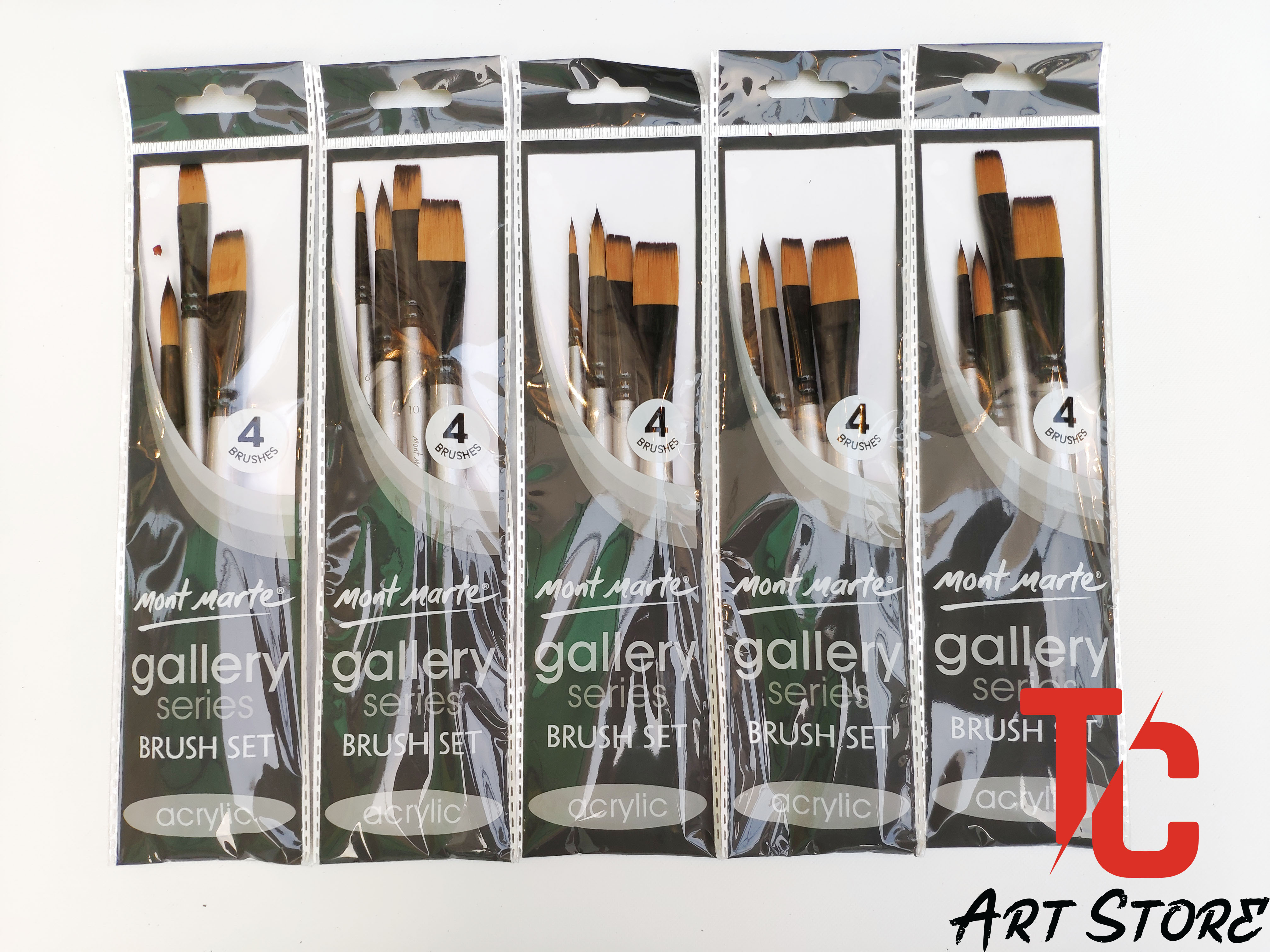 Bộ Cọ Vẽ Mont Marte Gallery Series - BMHS0014 (Acrylic )