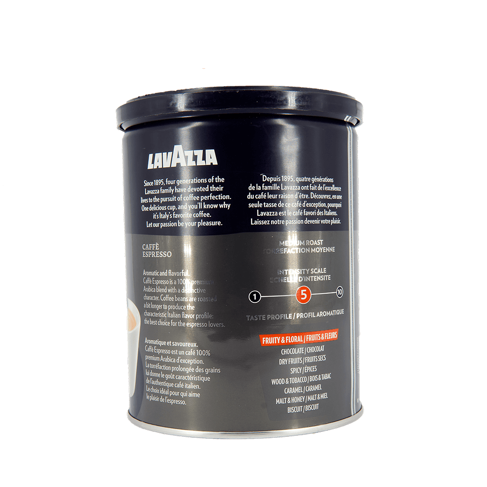 cà phê bột Lavazza Espresso lon 250gram