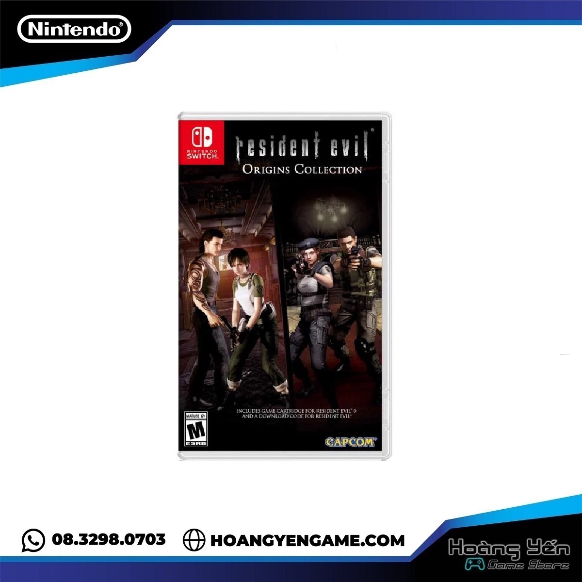 Băng Game Resident Evil Origins Collection Nintendo Switch