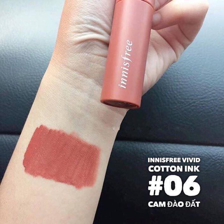 Son Kem Lì Innisfree Vivid Cotton Ink