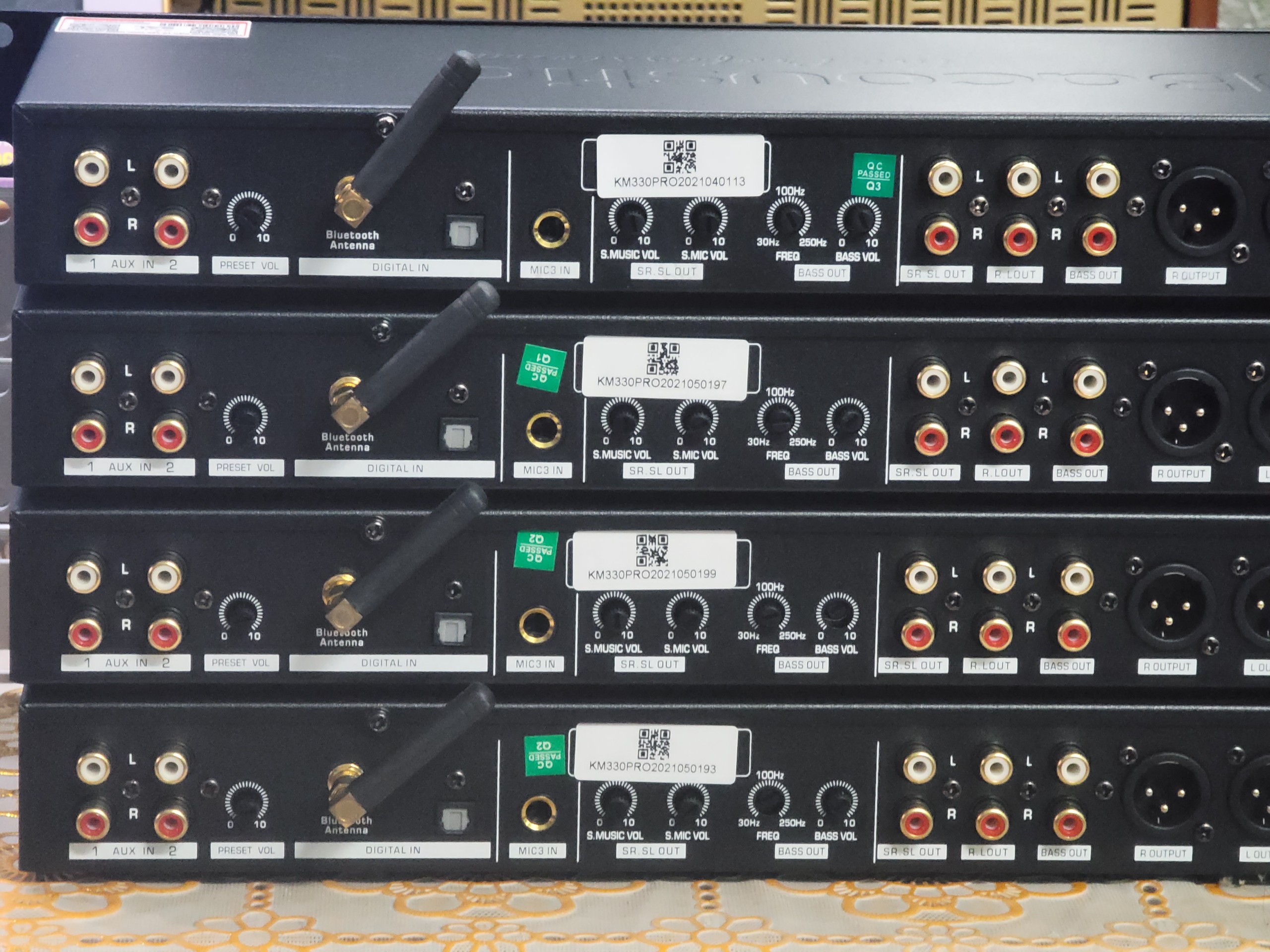 vang cơ db acoustic km 330 pro có reveb, remote