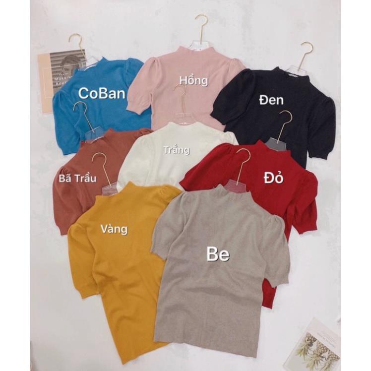 Áo len TAY BỒNG LỠ Cách Điệu NỮ TÍNH