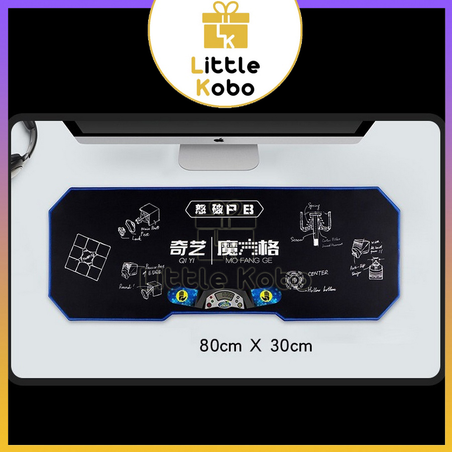Thảm Rubik QiYi Mat Size Nhỏ Và Size Lớn Phụ Kiện Rubic Đồ Chơi Trí Tuệ Trẻ Em Phát Triển Tư Duy - Little Kobo