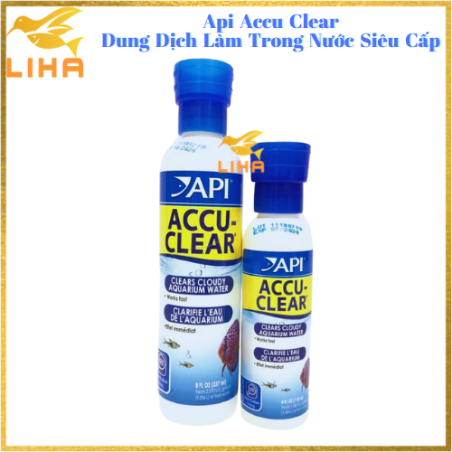Api Accu Clear - Dung Dịch Làm Trong Nước Siêu Cấp