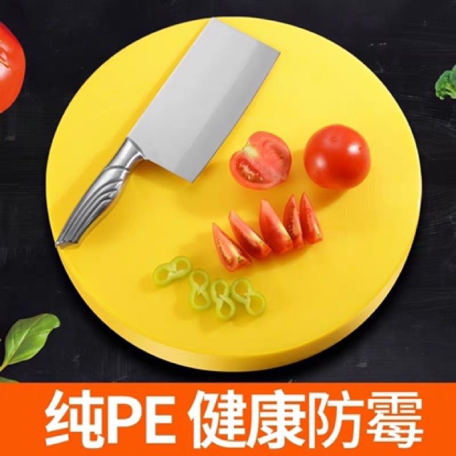 Thớt nhựa  thái và chặt cao cấp dầy 2 phân size 35( Giao Màu Ngẫu nhiên )