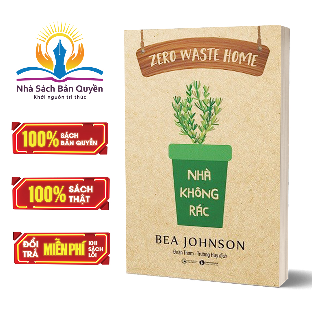 Sách - zero waste home - nhà không rác