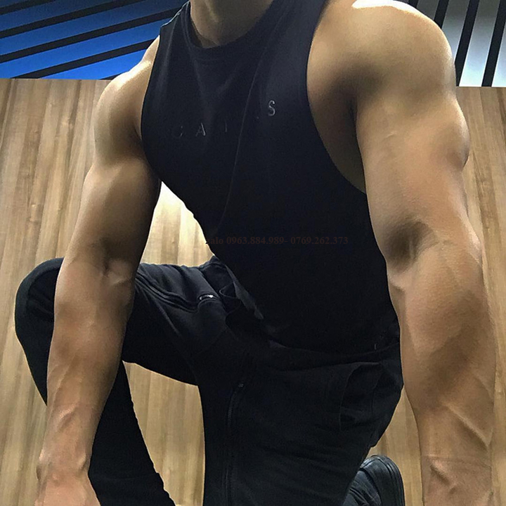 Áo ba lỗ tập gym, chơi thể thao A.103