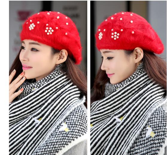 [HCM]Nón mũ beret nữ thời trang