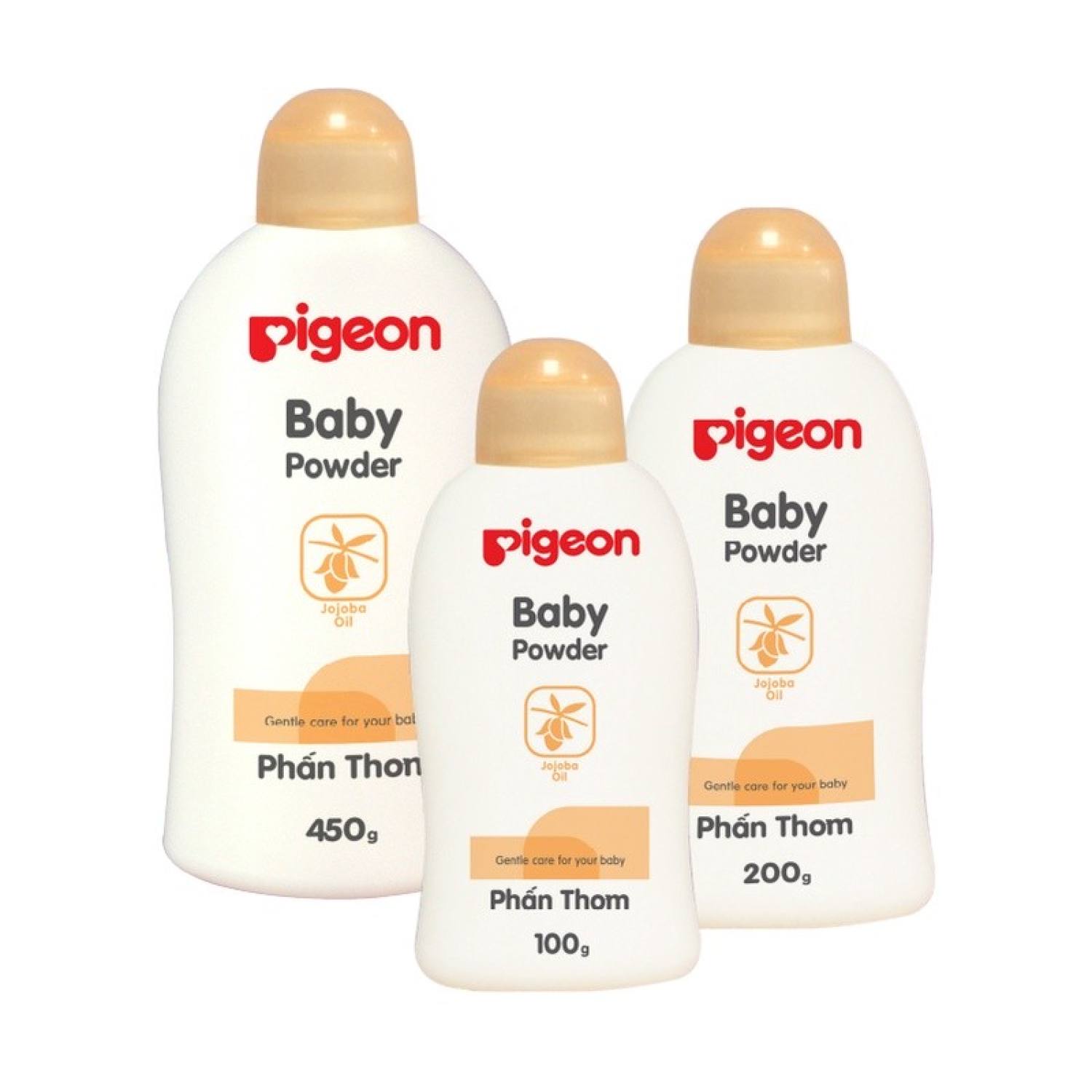 Phấn thơm em bé Pigeon ngăn ngừa rôm sảy và hăm tã 100g/200g