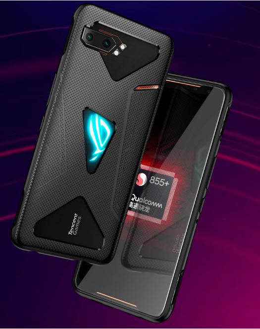 IT Smart Ốp lưng điện thoại ASUS ROG Phone 2 cao cấp Tencent Game (Black)