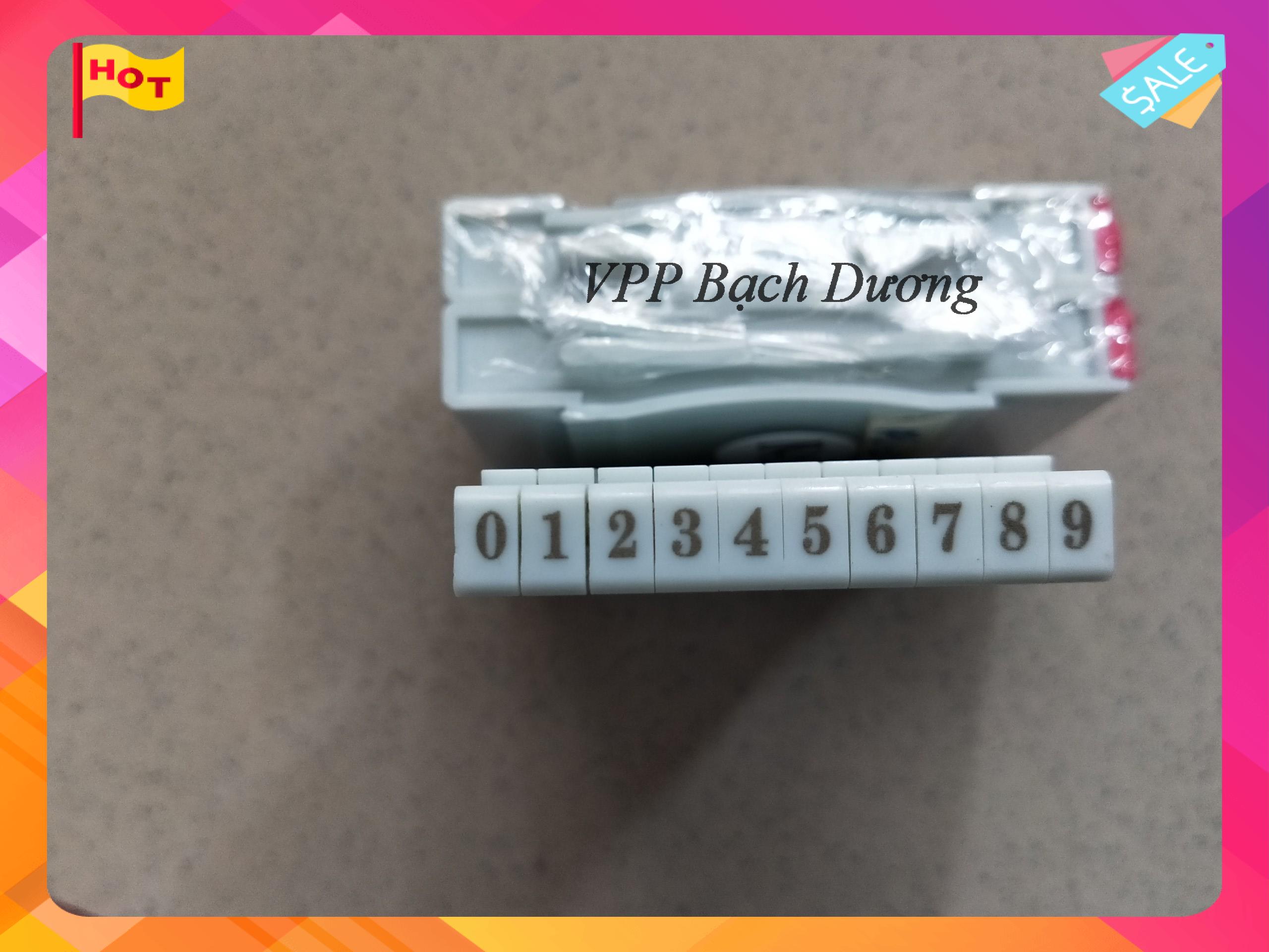 Bộ số ráp n1 - 10 chữ số - size 5mm - bộ - 10 ký tự số