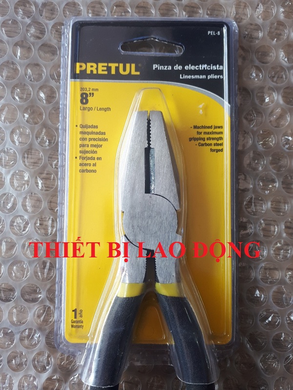 Kềm răng 8inch 200mm Pretul - 22609 - 22609.