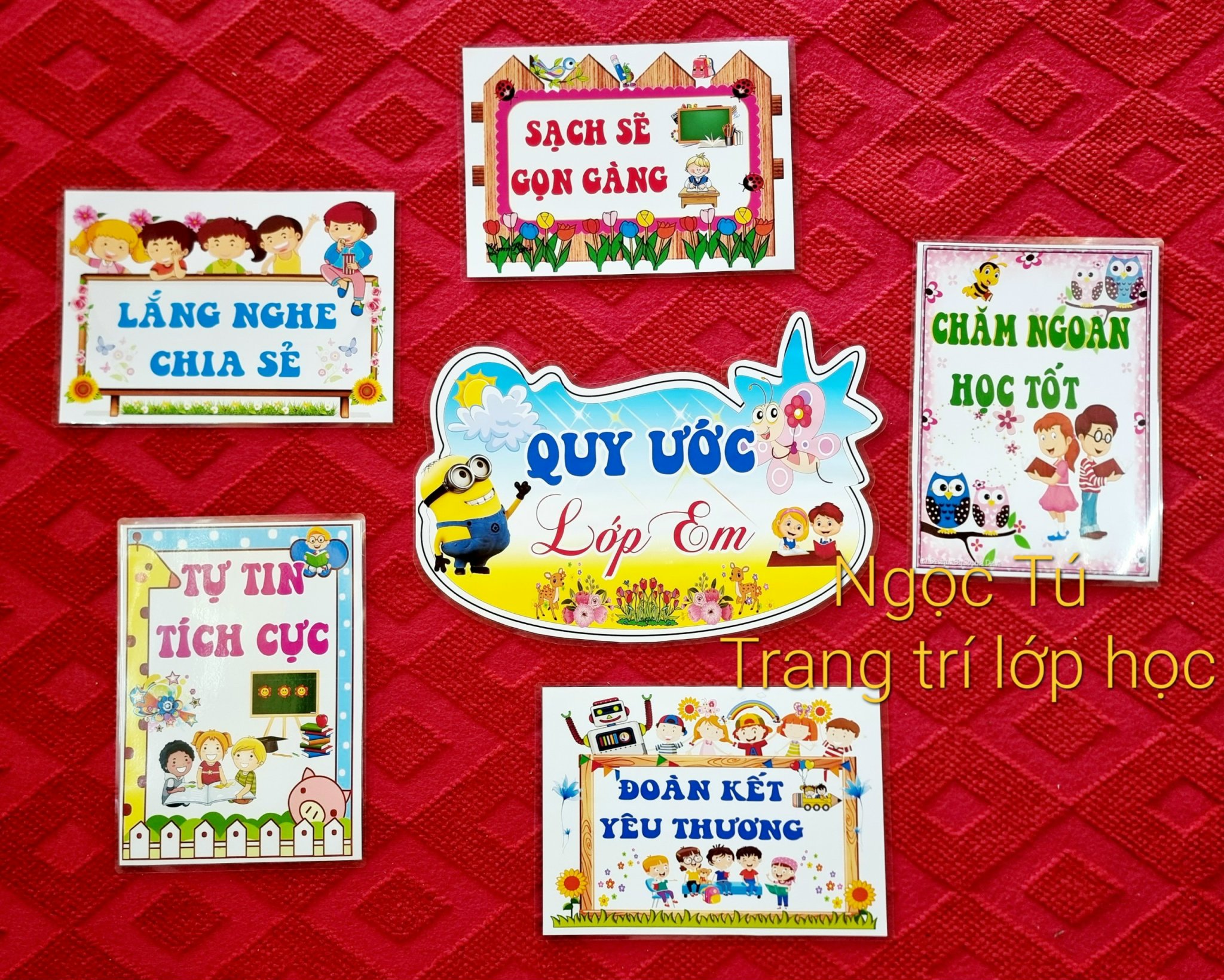 (Đồ dùng dạy học MCH) Nội Quy lớp học .
