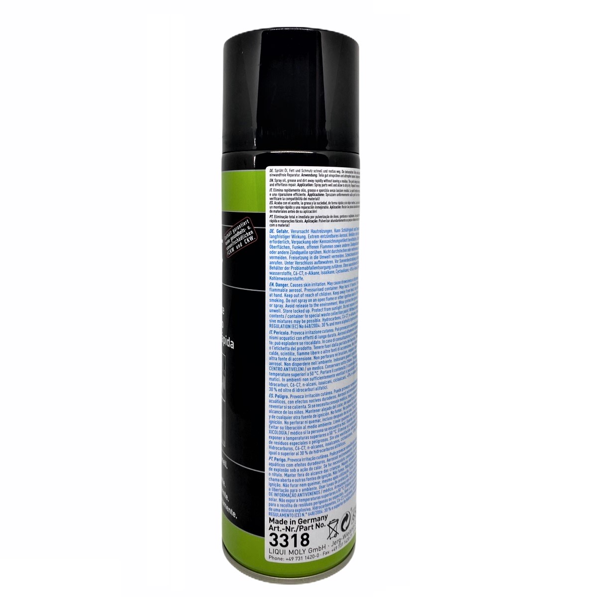 Liqui Moly 3318 VỆ SINH THẮNG ĐĨA, DẦU MỠ