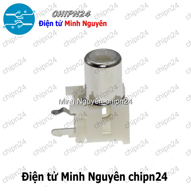 [3 cái] (F116) Jack cắm Audio RCA AV 1 chấu (AV5 Âm thanh Bông sen) - [Chọn Loại] - HHH.00007