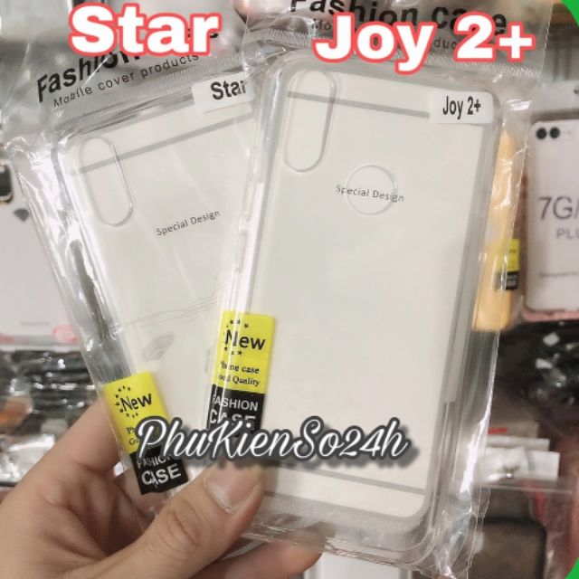 Ốp Lưng Silicon dẻo trong suốt vsmart joy 2 plus/joy2+