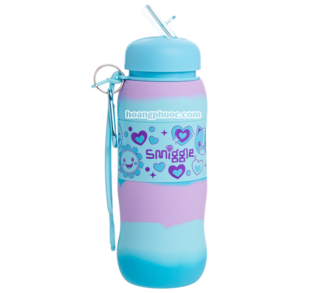 [HCM]Bình nước Smiggle - Silicon Roll