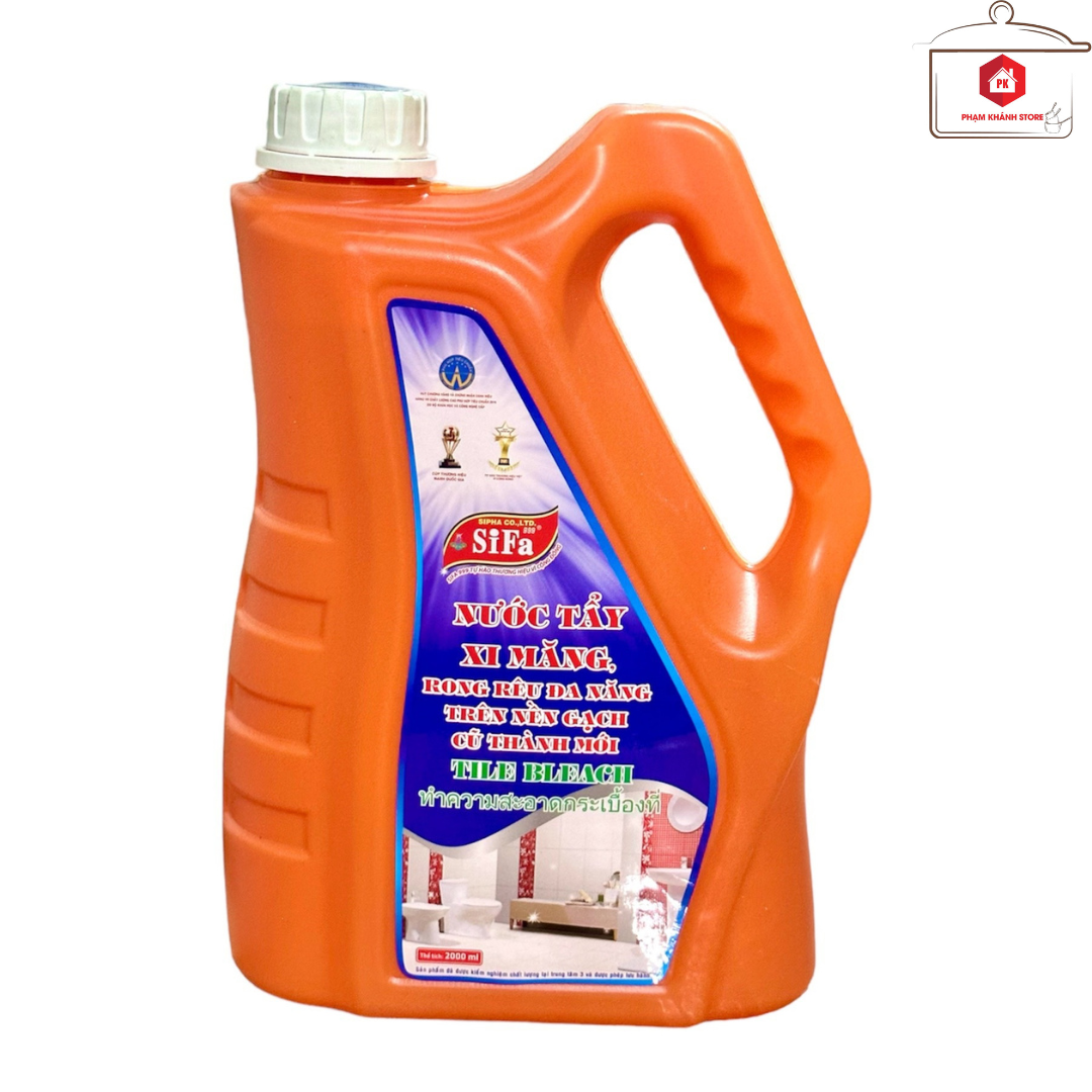 Nước Tẩy Gạch Xi Măng Cao Cấp - Tẩy Trên Nhiều Chất Liệu Siêu Nhanh Siêu Mạnh