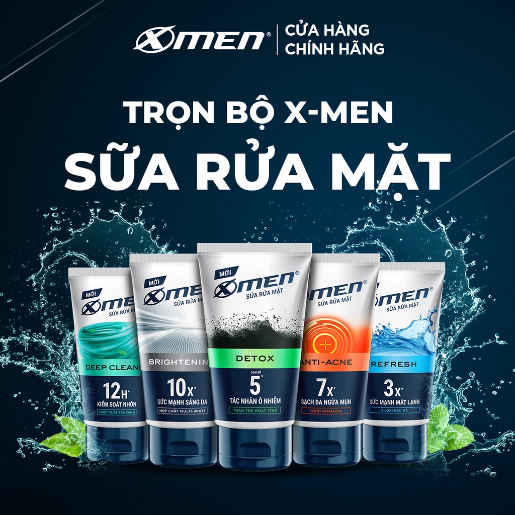 Sữa Rửa Mặt Xmen 100g