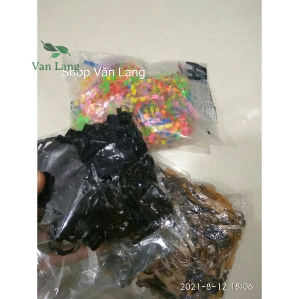 2 gói dây chun buộc tóc - vòng buộc tóc