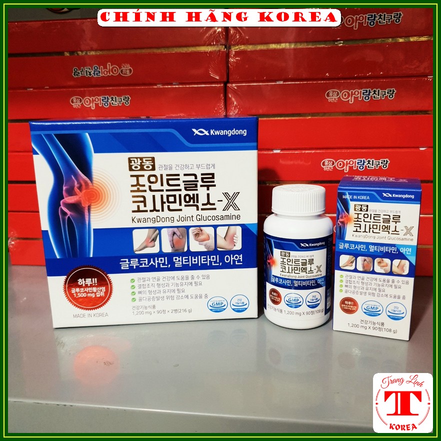 Viên bổ khớp Kwangdong hàn quốc nội địa, hộp 180 viên - Bổ sung vitamin, giúp sụn khớp chắc khỏe, tranglinhkorea