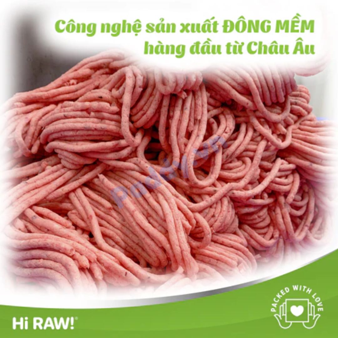 Thịt Tươi Hi Raw DOG Food Cho CHÓ (Chỉ Ship Hoả Tốc)