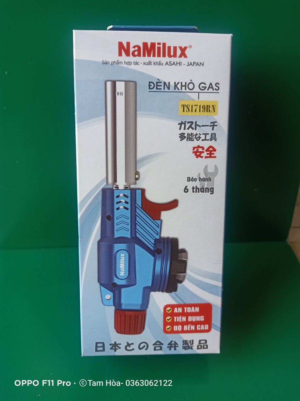 Đèn khò gas Namilux model TS1719RN