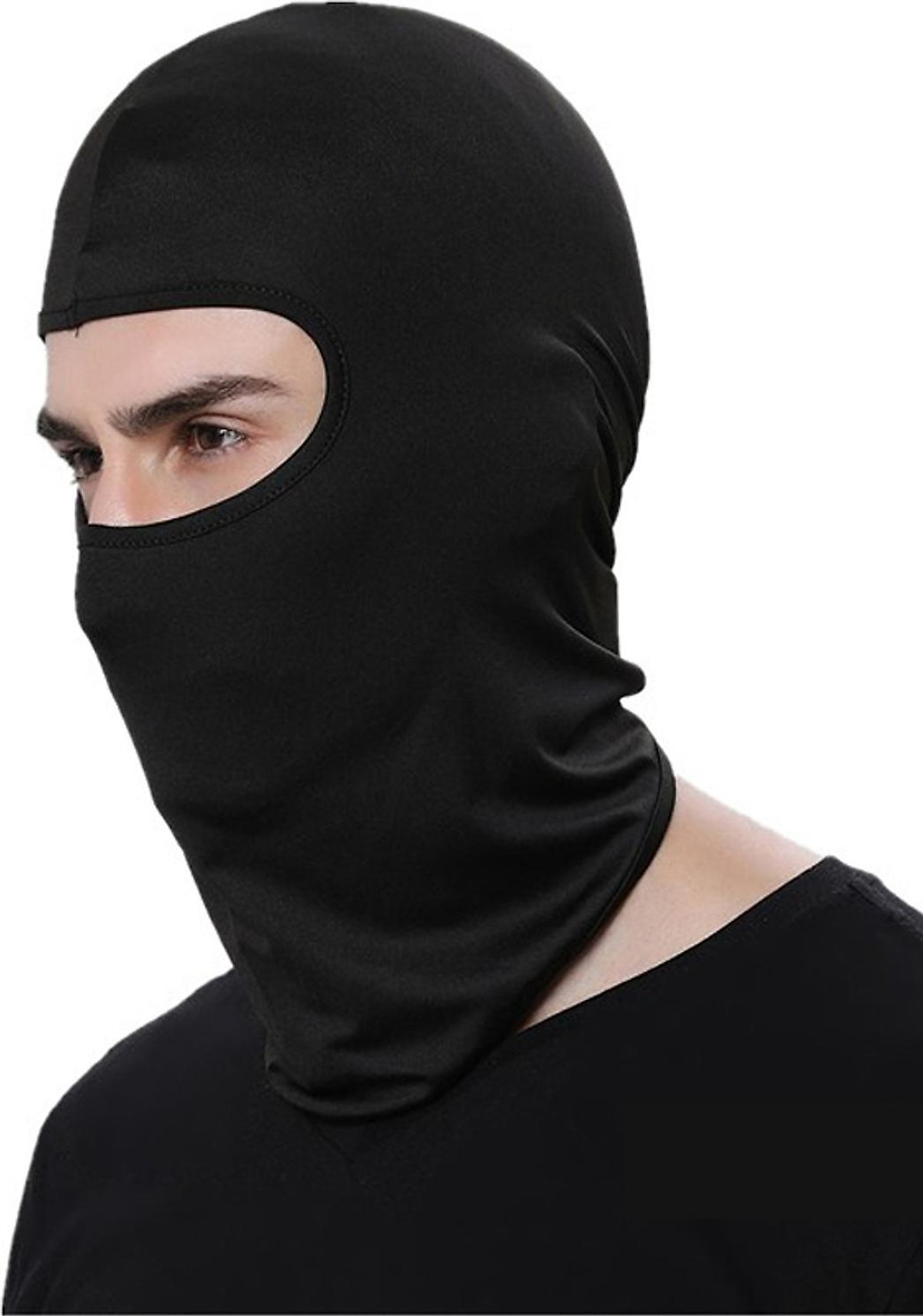 [HCM]Khăn Trùm Đầu Ninja Fullface Đi Phượt (Màu Đen)