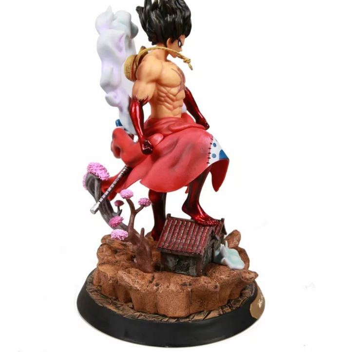[HCM]Mô hình Figure One Piece Luffy Kimono Snake Man 37cm