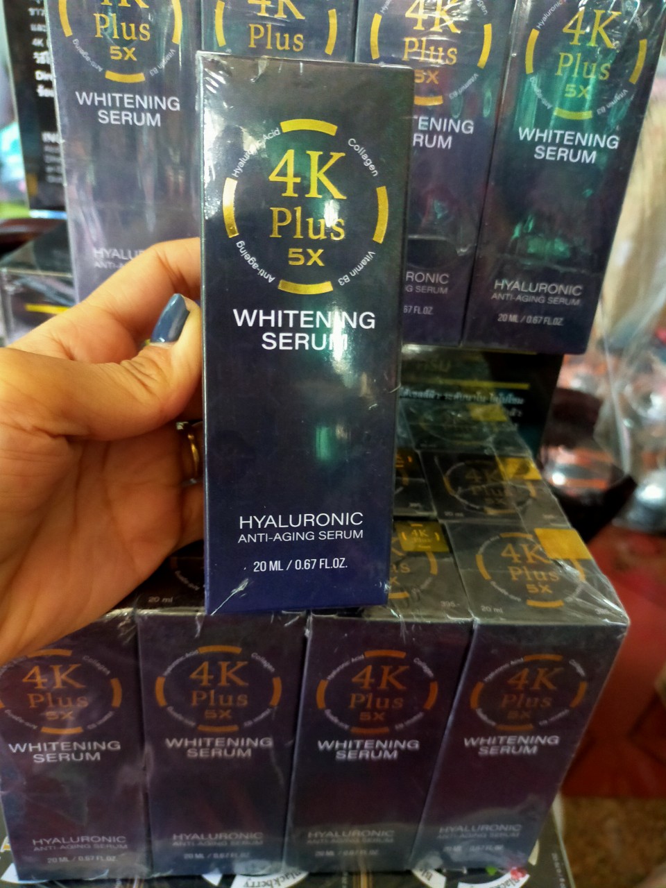 Serum dưỡng da 4k Plus 5x Thái Lan 20ml