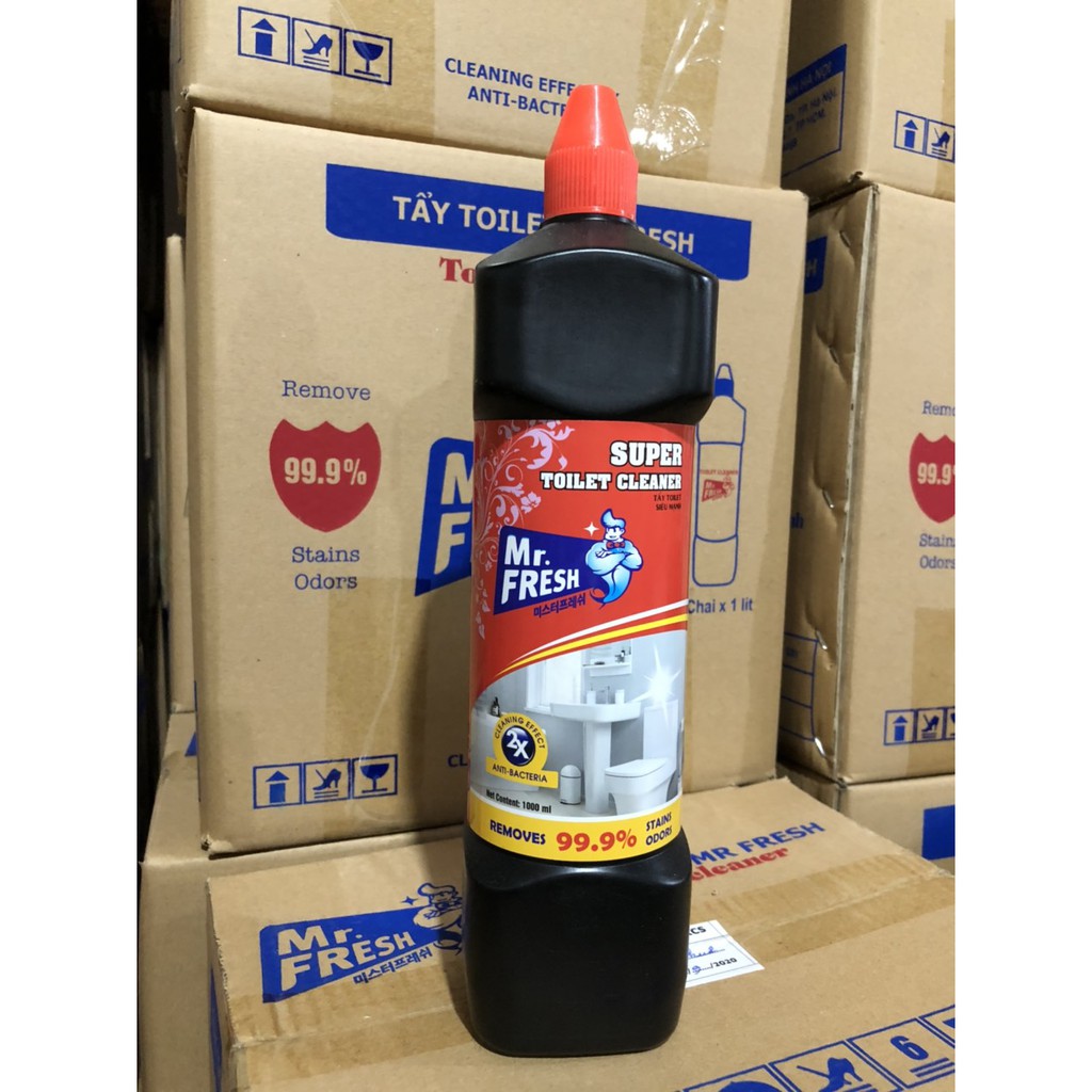 Tẩy toilet Mr.Fresh 1L cực mạnh