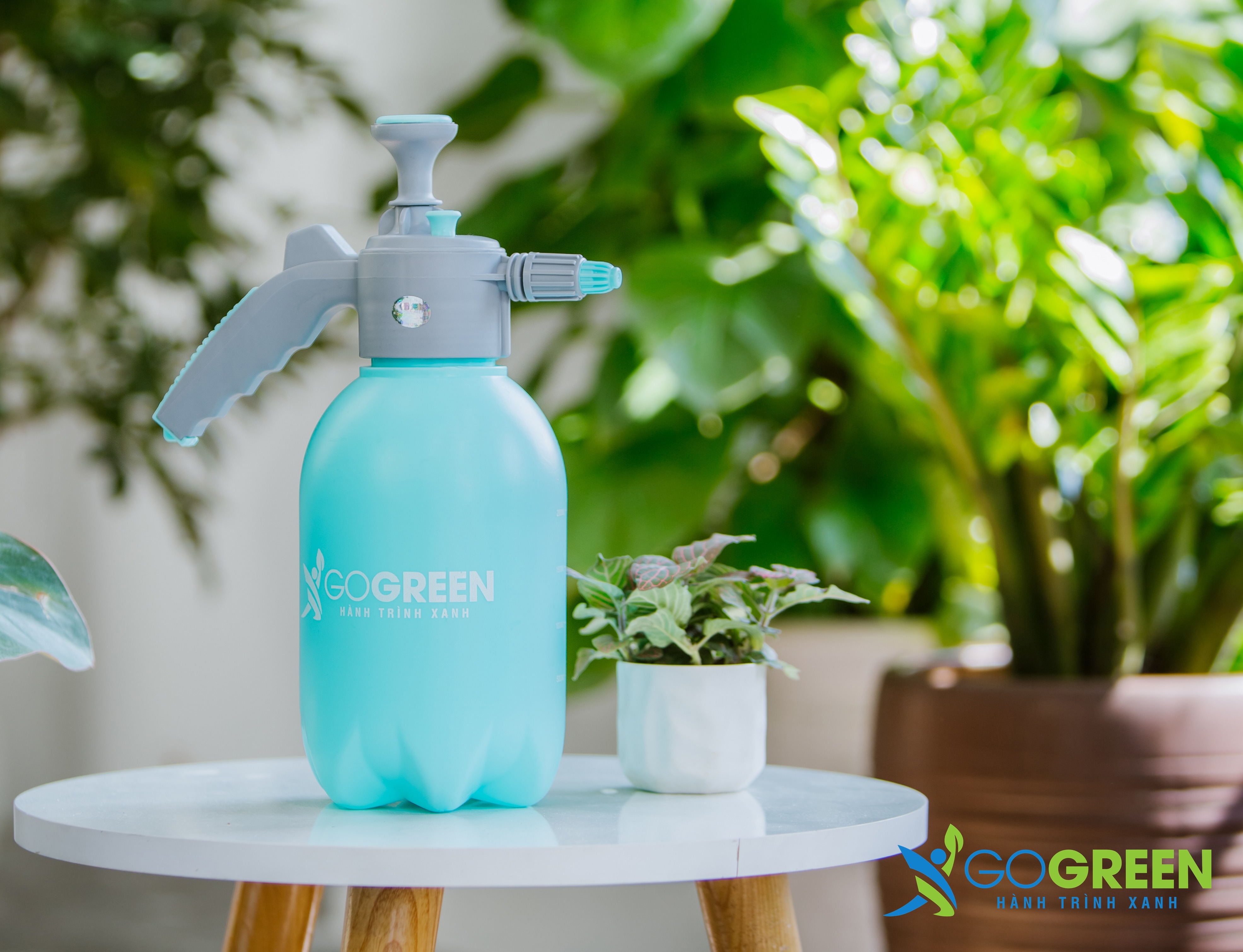 Bình xịt tưới cây phun sương 2 lít Go Green - dụng cụ làm vườn, chăm sóc cây cảnh
