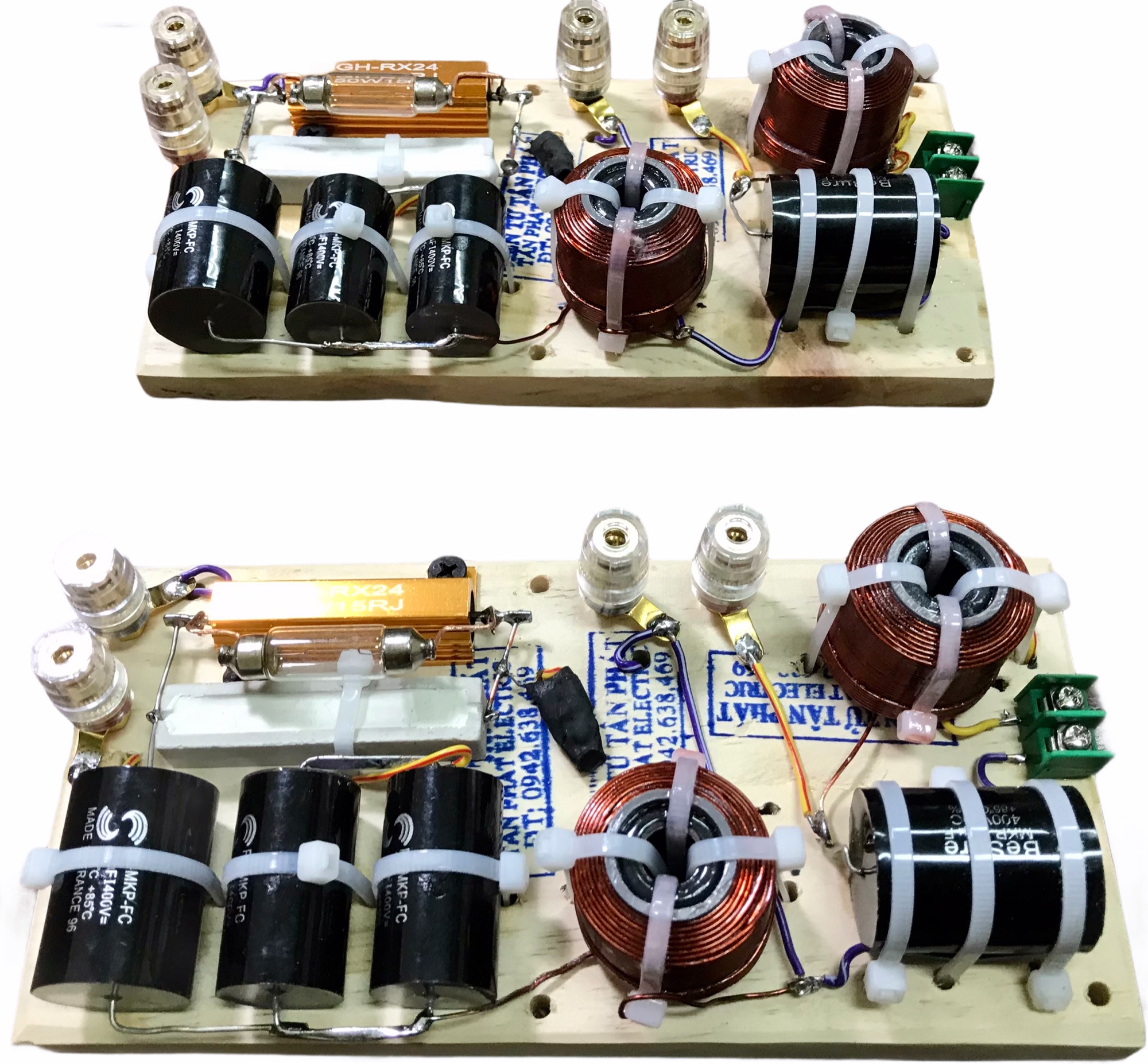 Mạch phân tần loa 2 way toàn dải