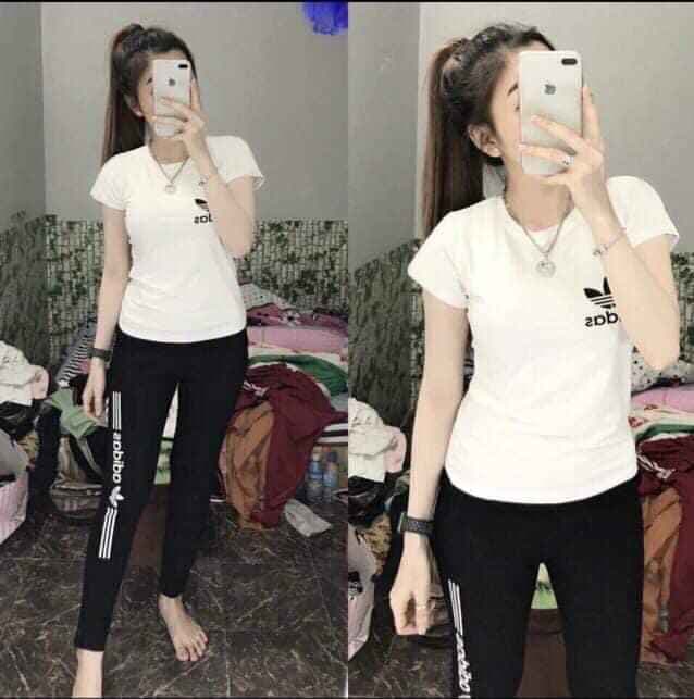 Đồ bộ nữ 💖 Set đồ bộ thun, quần dài áo cộc tay cho nữ