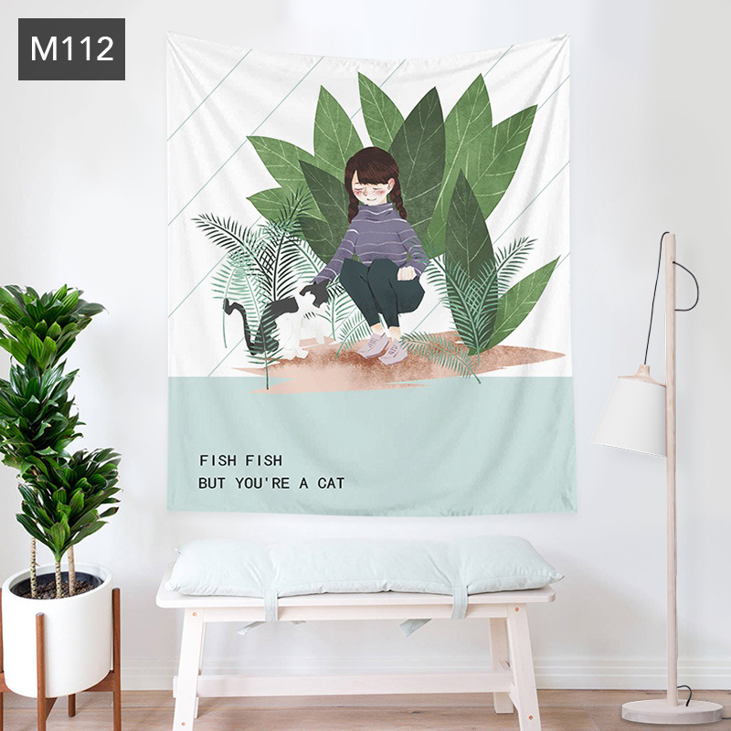 Thảm tranh vải treo tường 150x130cm