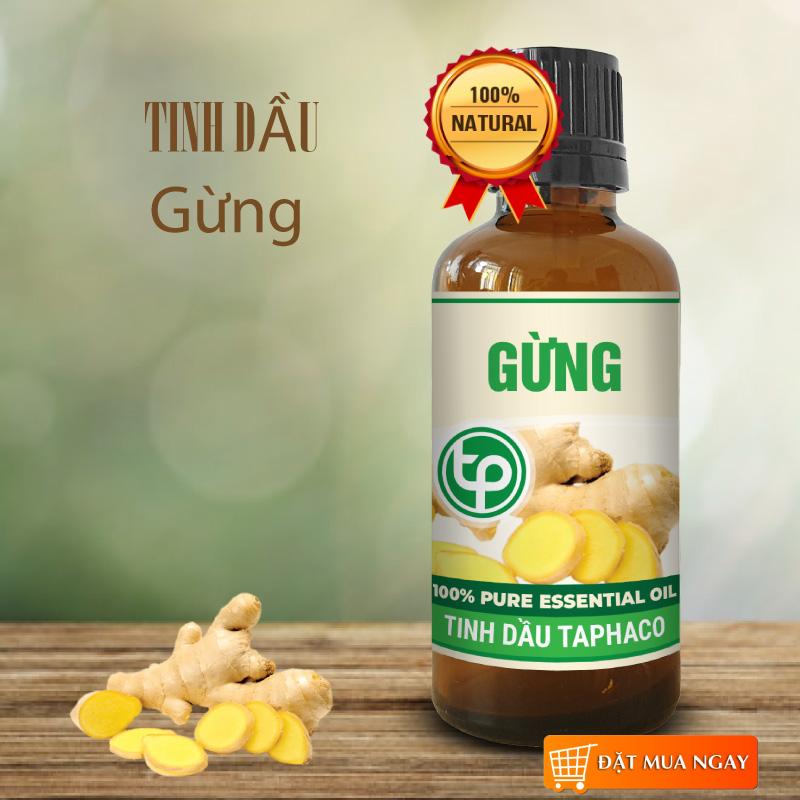 Tinh dầu gừng nguyên chất 20ml - Taphaco