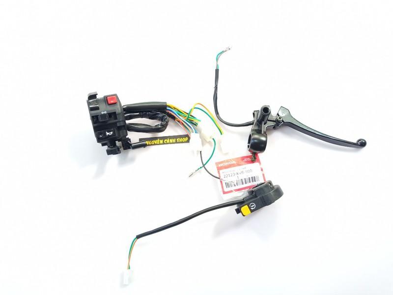 cùm công tắc xe wave có tay thắng