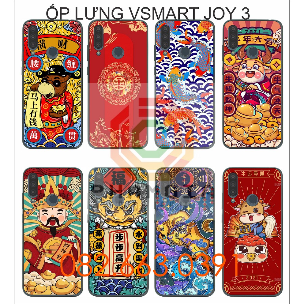 Ốp Lưng In Hình Tết Vsmart Joy 3 / Joy 4 / Active 3 / Live 4